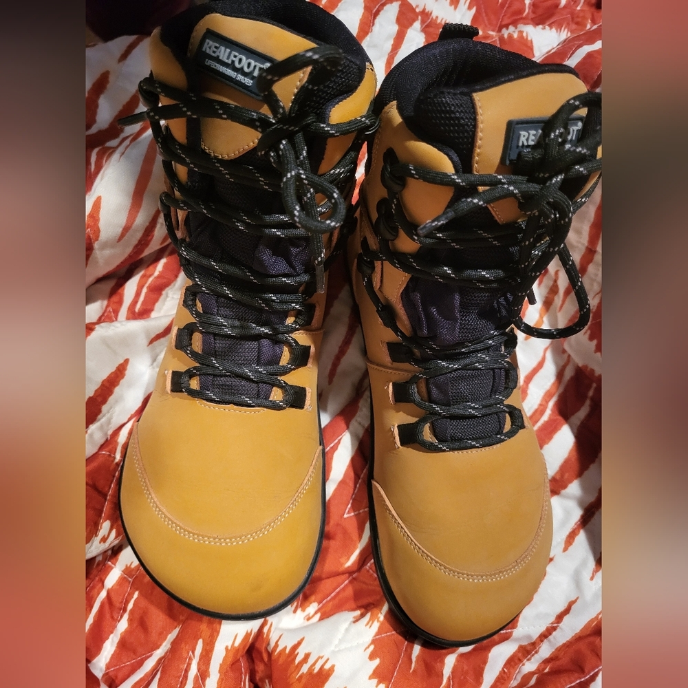 Realfoot Trekker High Barefoot Boots Shoes New